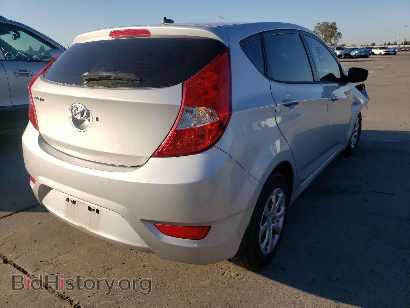 2014 HYUNDAI ACCENT - VIN: KMHCT5AE1EU161996 - Фото 4