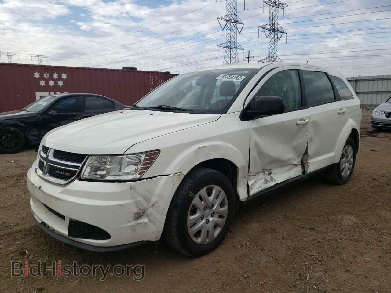 2013 DODGE JOURNEY - VIN: 3C4PDCAB8DT722670 - Фото 2