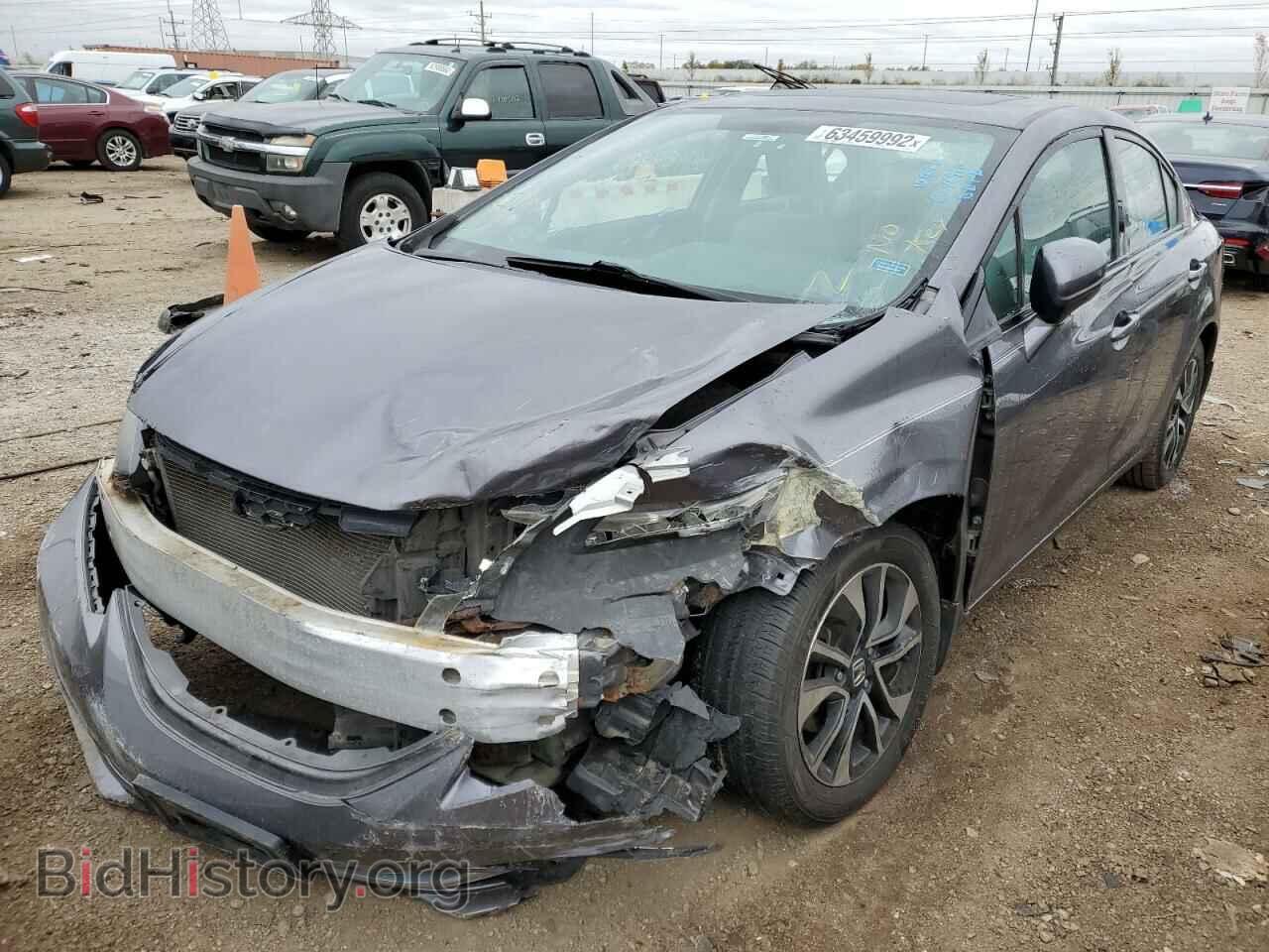 2014 HONDA CIVIC - VIN: 19XFB2F81EE044911 - Фото 2