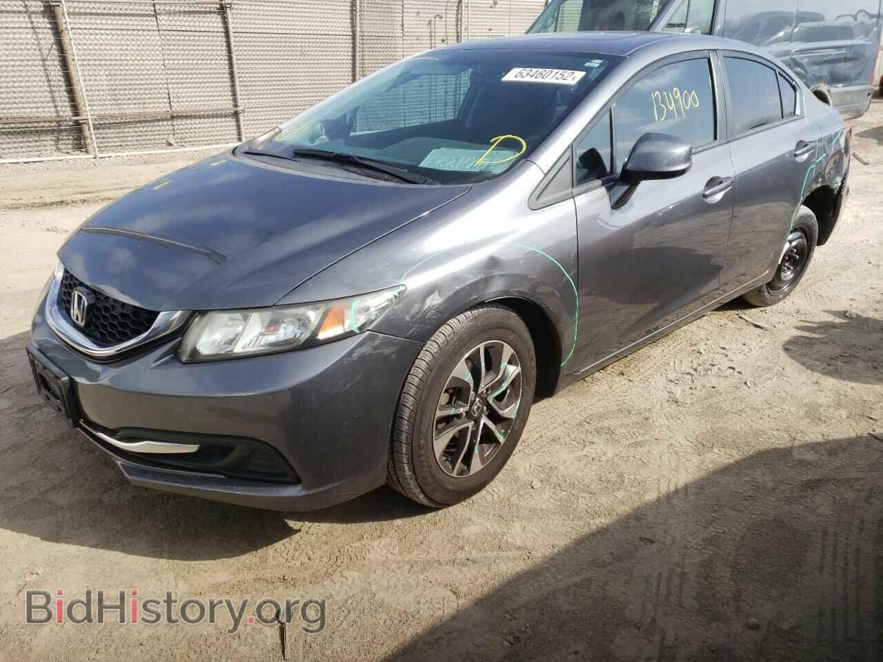 2013 HONDA CIVIC - VIN: 19XFB2F82DE265898 - Фото 2