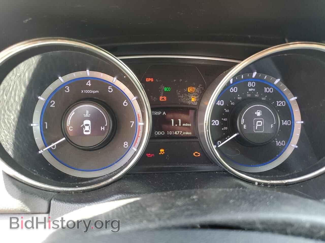2012 HYUNDAI SONATA - VIN: 5NPEB4AC3CH381172 - Фото 9