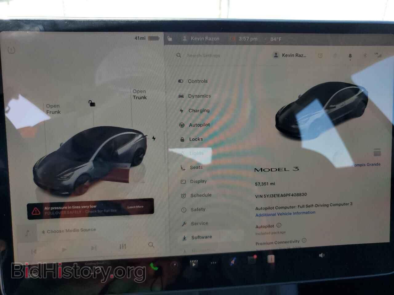 2023 TESLA MODEL 3 - VIN: 5YJ3E1EA6PF408830 - Фото 9