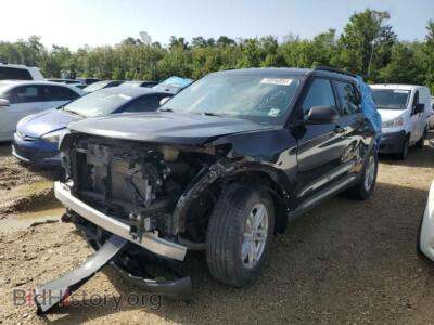 2023 Ford EXPLORER XLT, черный — VIN 1FMSK7DH6PGB89990, Copart
