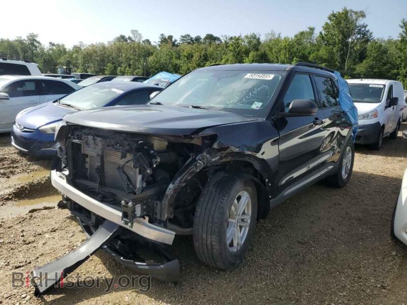 2023 Ford EXPLORER XLT (VIN 1FMSK7DH6PGB89990) — фото 1 из 12, Copart, повреждение: передняя часть