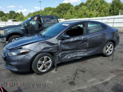 2015 Dodge DART DART SXT, black — VIN 1C3CDFBB5FD265358, Copart