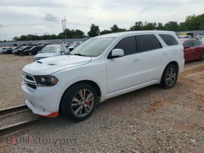 2013 Dodge DURANGO R/T, white — VIN 1C4SDHCT5DC683691, Copart