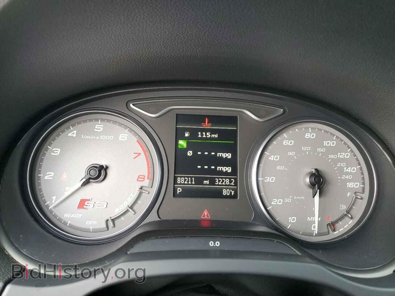 2016 AUDI S3 - VIN: WAUB1GFF9G1074741 - Фото 9