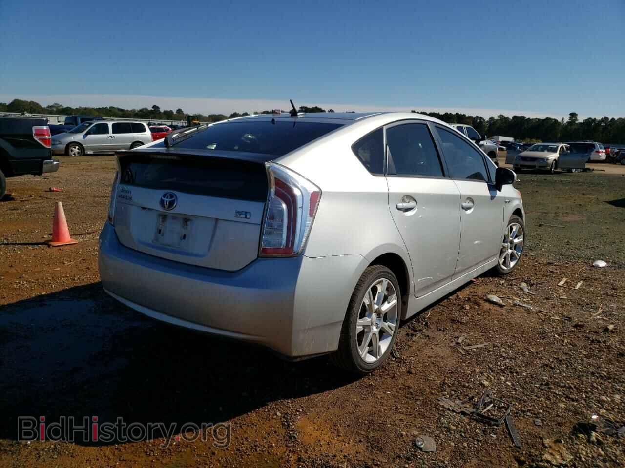 2013 TOYOTA PRIUS - VIN: JTDKN3DU7D0356105 - Фото 4