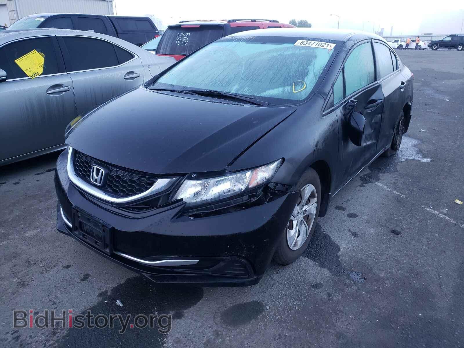 2014 HONDA CIVIC - VIN: 19XFB2F54EE246910 - Фото 2