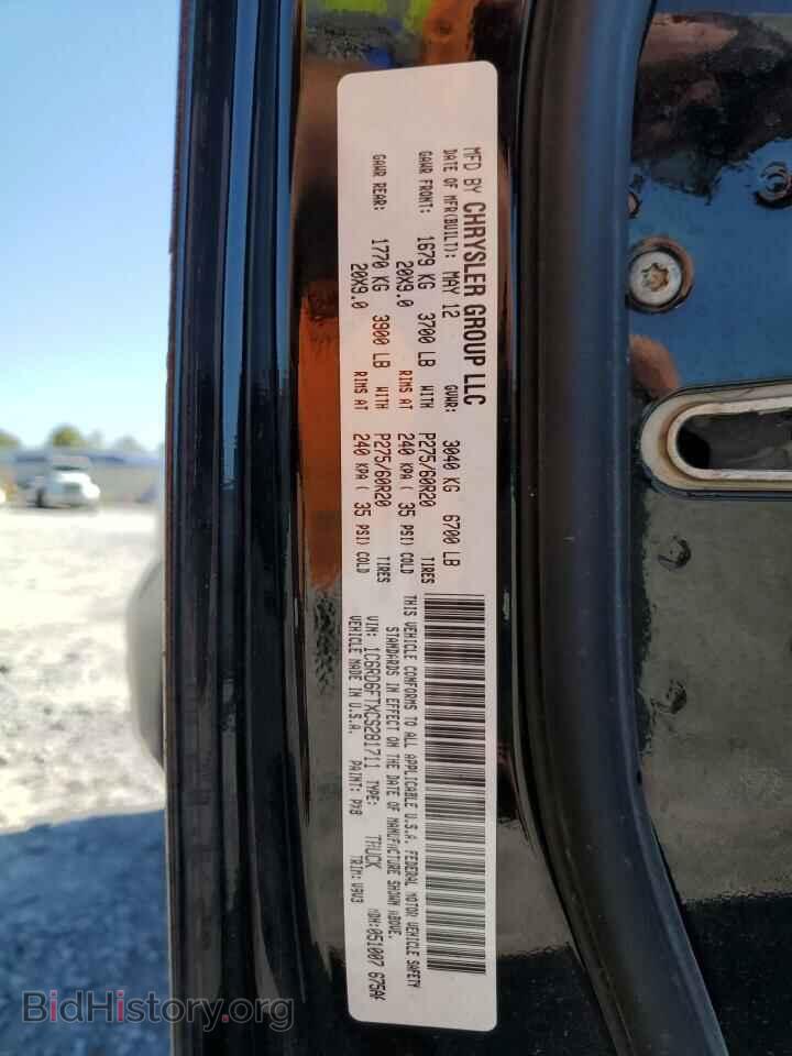 2012 DODGE RAM 1500 - VIN: 1C6RD6FTXCS281711 - Фото 10
