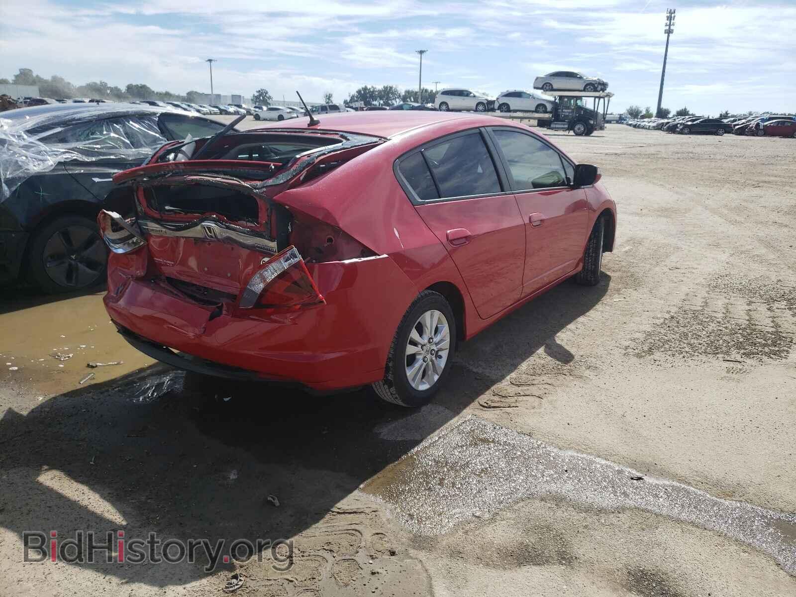 2012 HONDA INSIGHT - VIN: JHMZE2H70CS005650 - Фото 4