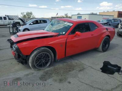 2023 Dodge CHALLENGER SRT Hellcat Redeye, красный — VIN 2C3CDZL94PH102234, Copart