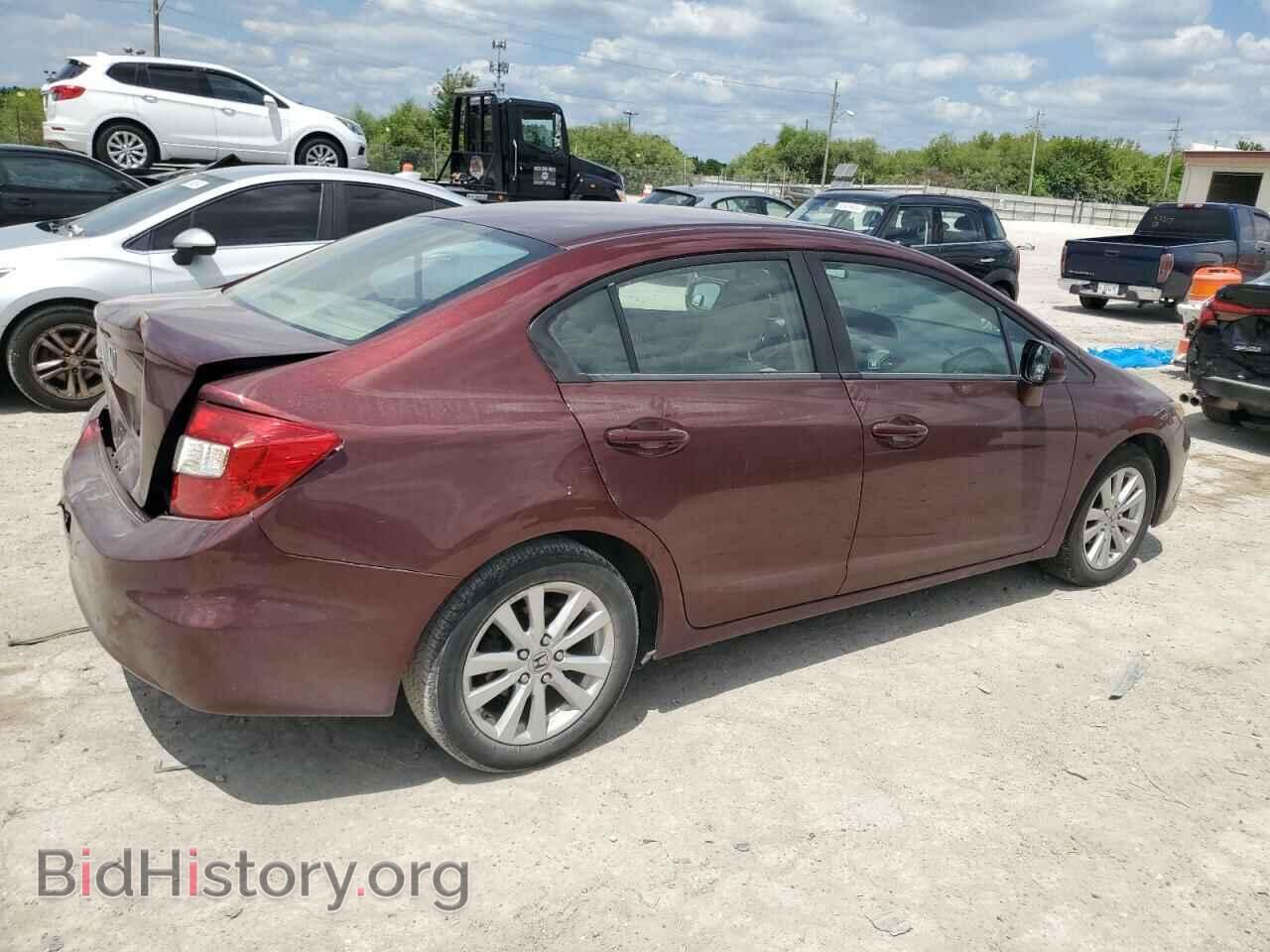 2012 HONDA CIVIC - VIN: 19XFB2F87CE065775 - Фото 3