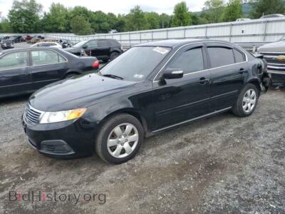 2010 Kia OPTIMA LX, черный — VIN KNAGG4A83A5425879, Copart