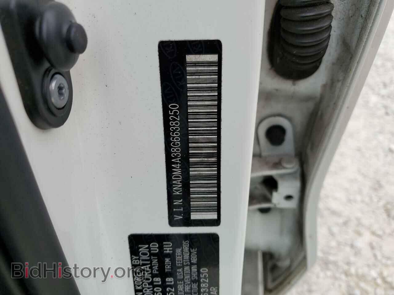 2016 KIA RIO - VIN: KNADM4A38G6638250 - Фото 10
