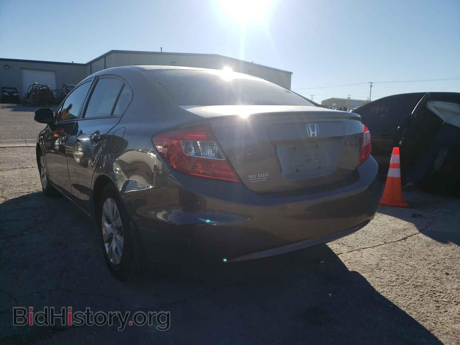 2012 HONDA CIVIC - VIN: 2HGFB2F53CH604369 - Фото 3