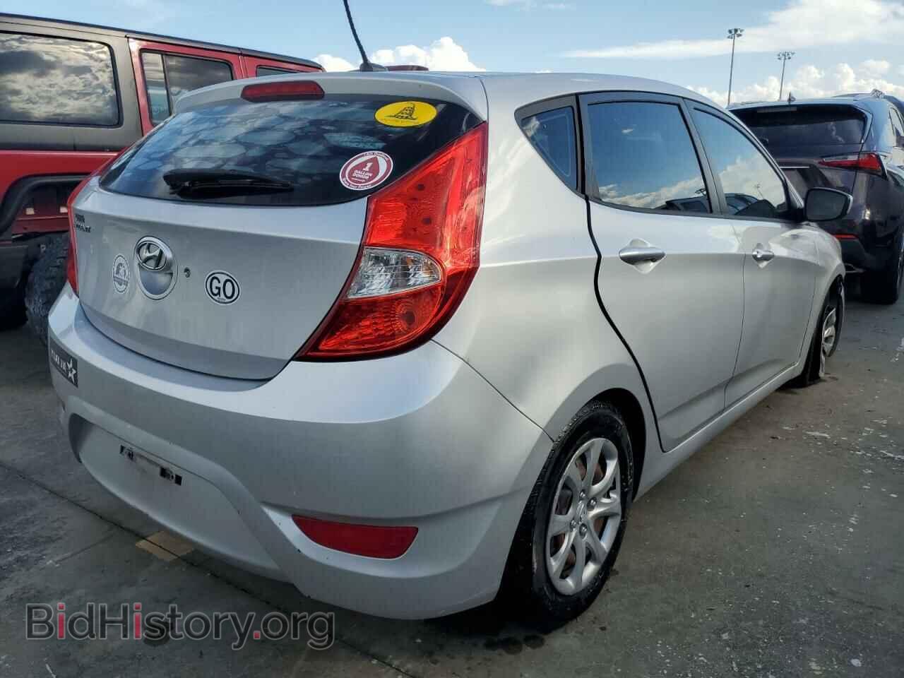 2014 HYUNDAI ACCENT - VIN: KMHCT5AE2EU168598 - Фото 3