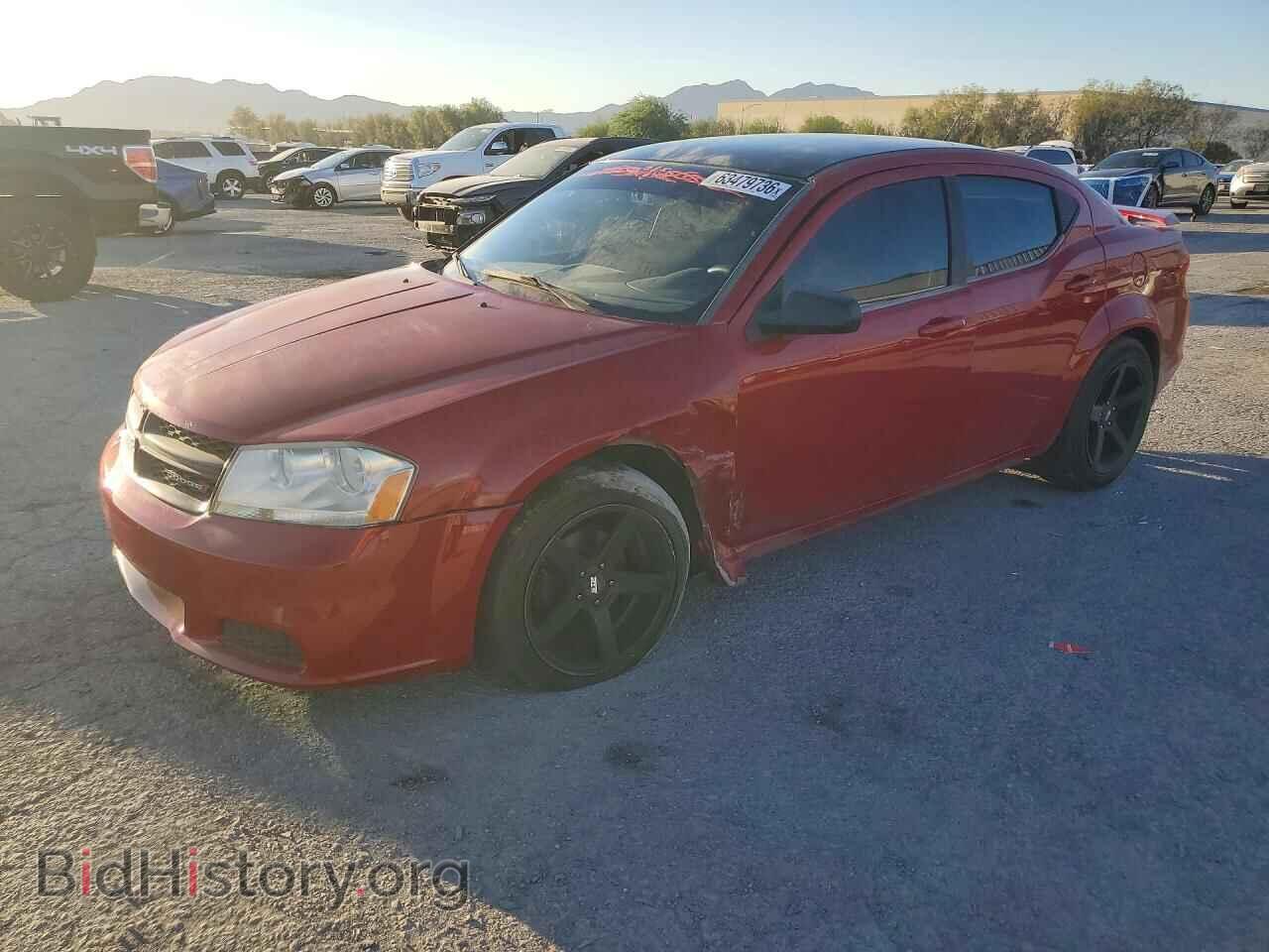 Фотография 1C3CDZAG7DN531324 - DODGE AVENGER 2013