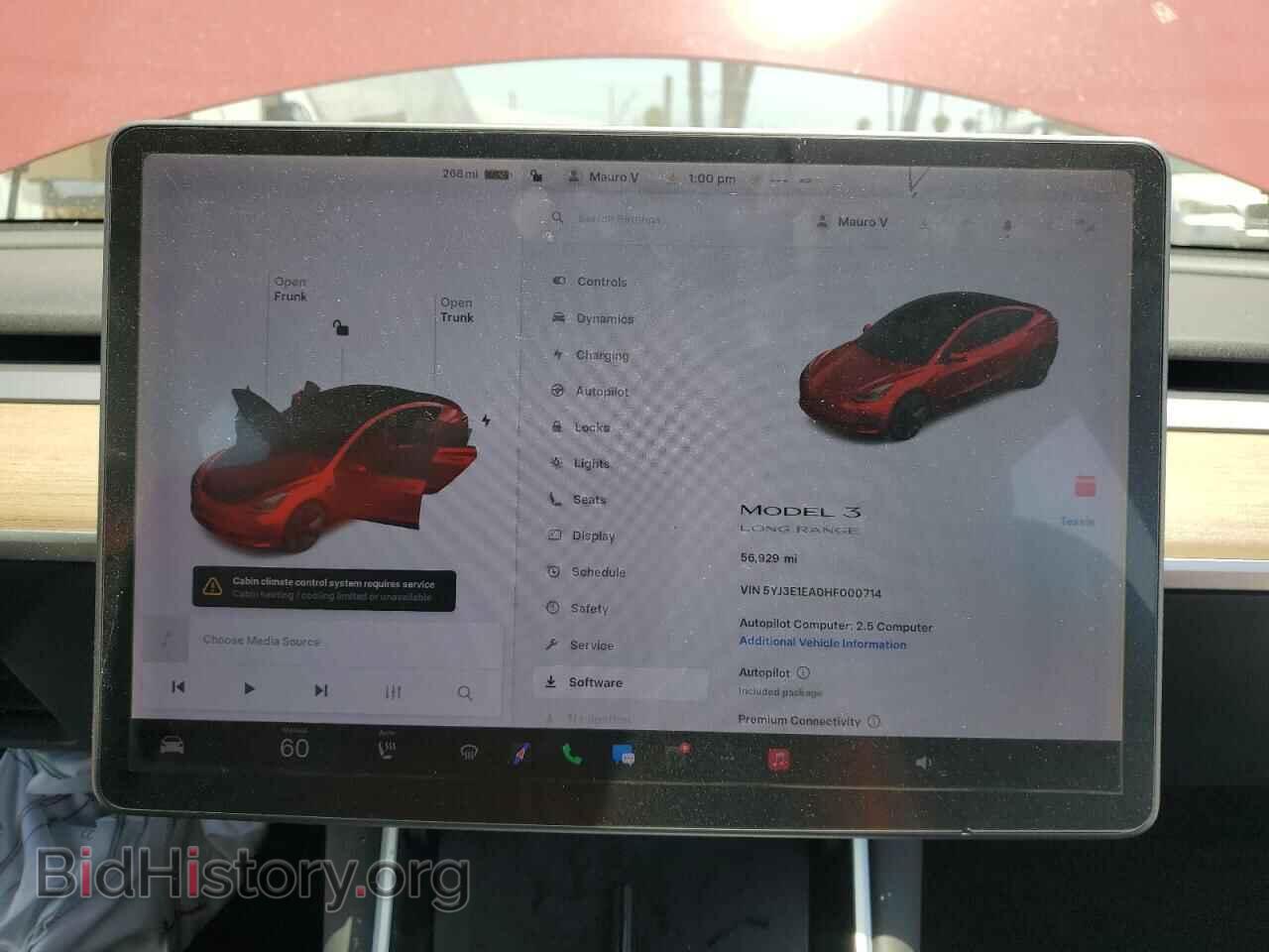 2017 TESLA MODEL 3 - VIN: 5YJ3E1EA0HF000714 - Photo 9