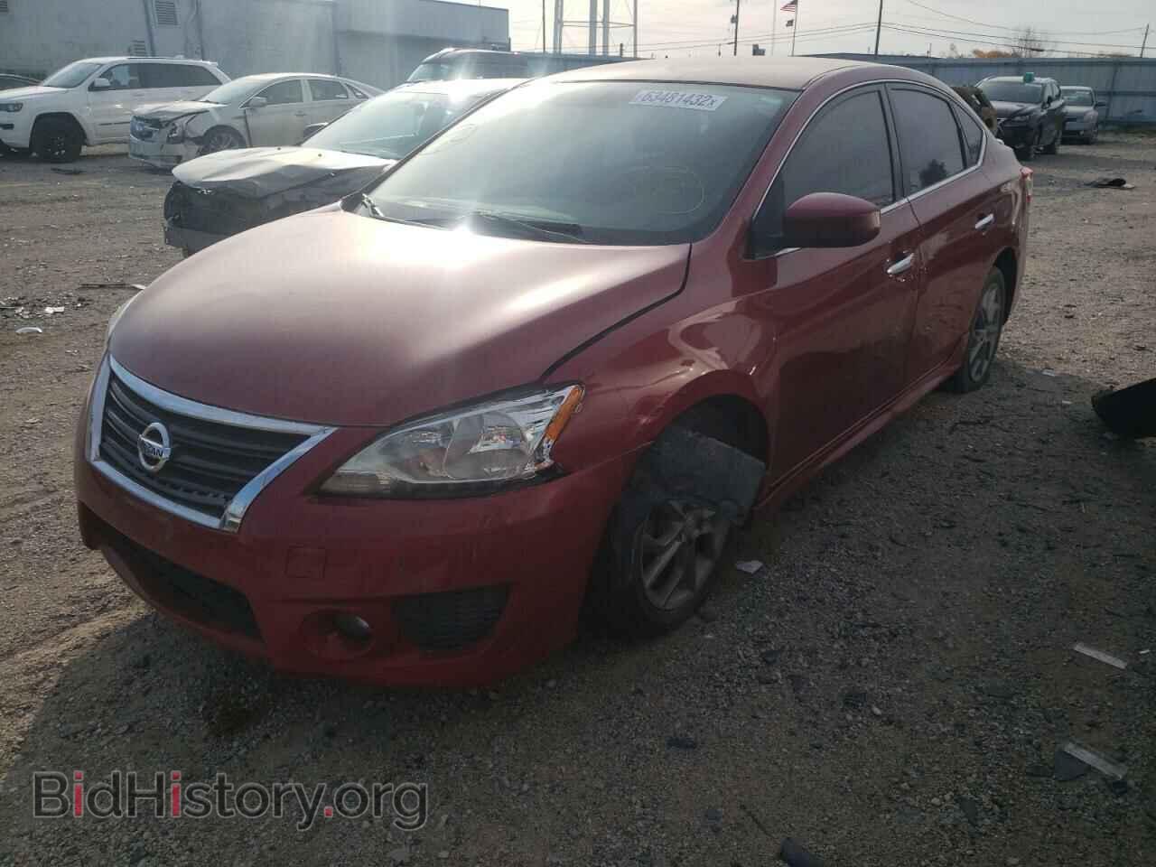2013 NISSAN SENTRA - VIN: 3N1AB7AP9DL648564 - Фото 2