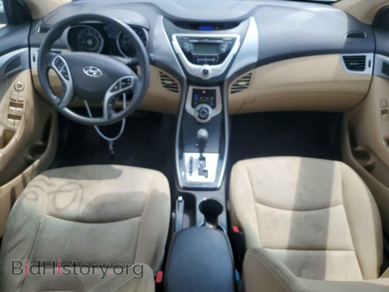 2012 HYUNDAI ELANTRA - VIN: KMHDH4AE7CU184700 - Фото 8