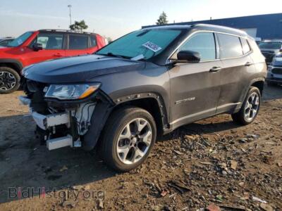 2019 Jeep COMPASS Limited, black — VIN 3C4NJDCB7KT669475, Copart