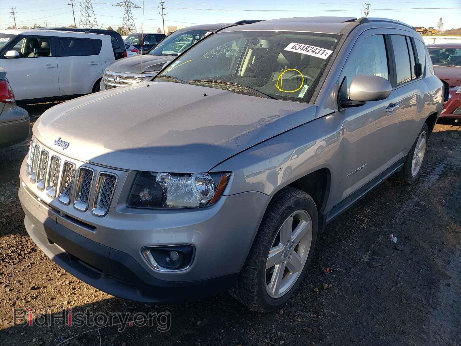 2014 JEEP COMPASS - VIN: 1C4NJCEA9ED850103 - Фото 2