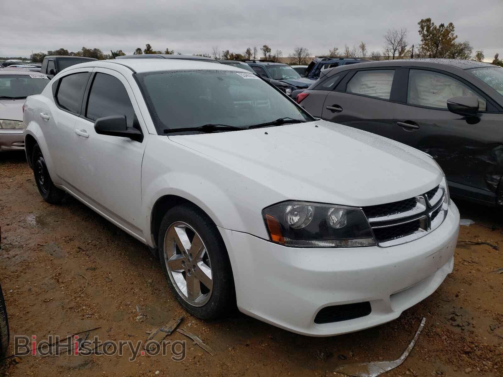Фотография 1C3CDZAB6DN724956 - DODGE AVENGER 2013