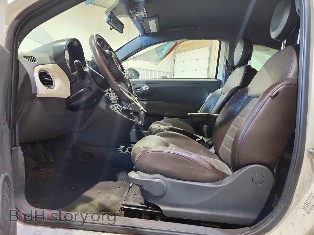 2012 FIAT 500 - VIN: 3C3CFFBRXCT363475 - Фото 7