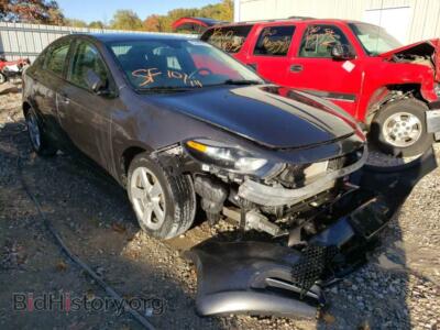 2015 Dodge DART DART SXT, charcoal — VIN 1C3CDFBH4FD199521, Copart