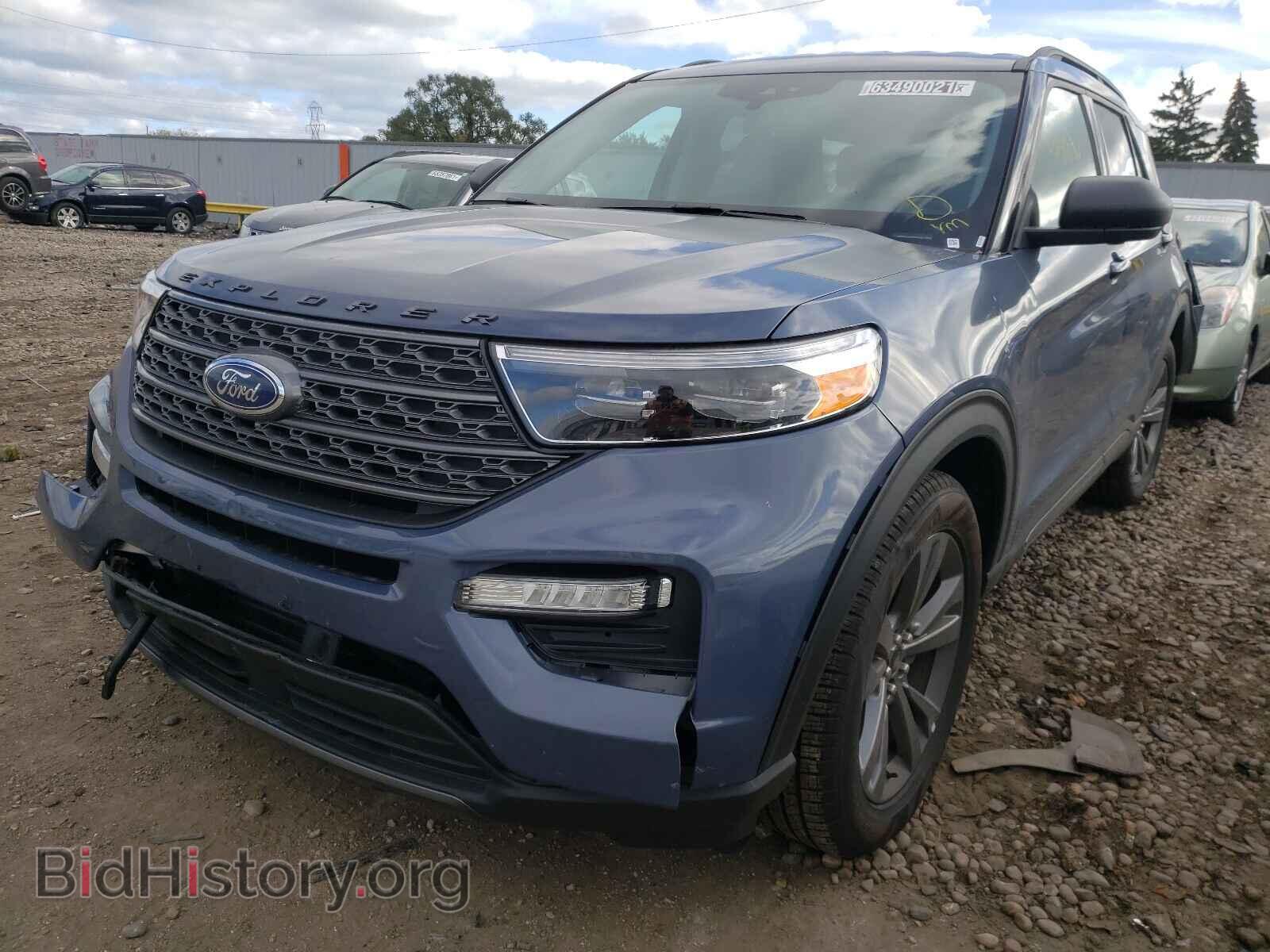 2021 FORD EXPLORER - VIN: 1FMSK7DH2MGB51247 - Фото 2