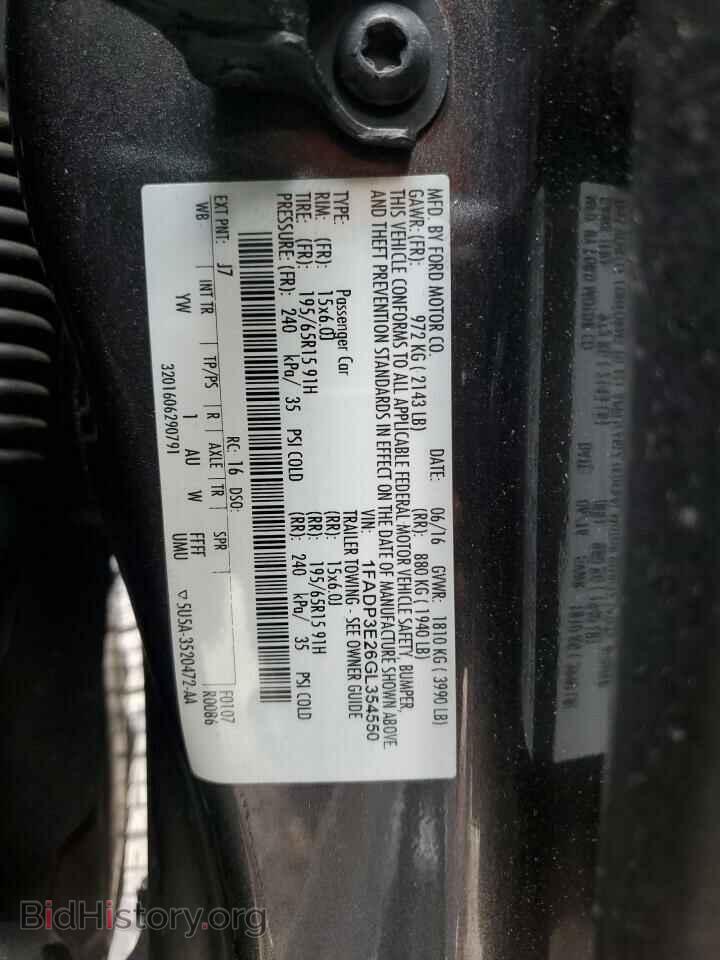 2016 FORD FOCUS - VIN: 1FADP3E26GL354550 - Photo 13