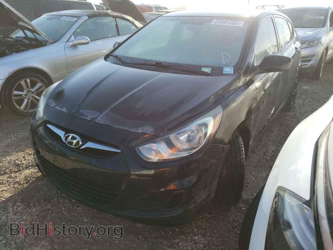 2012 HYUNDAI ACCENT - VIN: KMHCT5AE7CU039639 - Фото 2