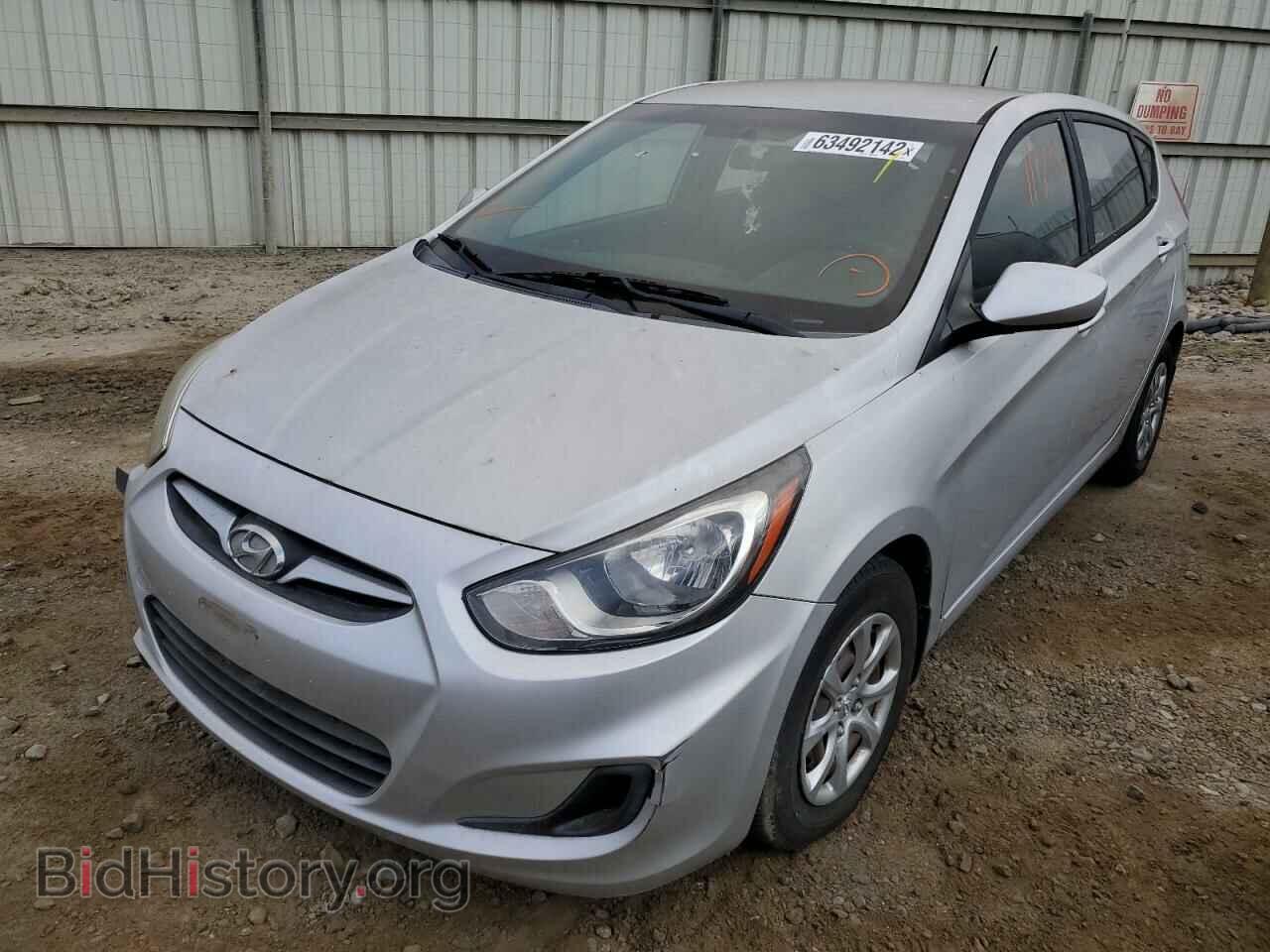 2013 HYUNDAI ACCENT - VIN: KMHCT5AE5DU111567 - Фото 2
