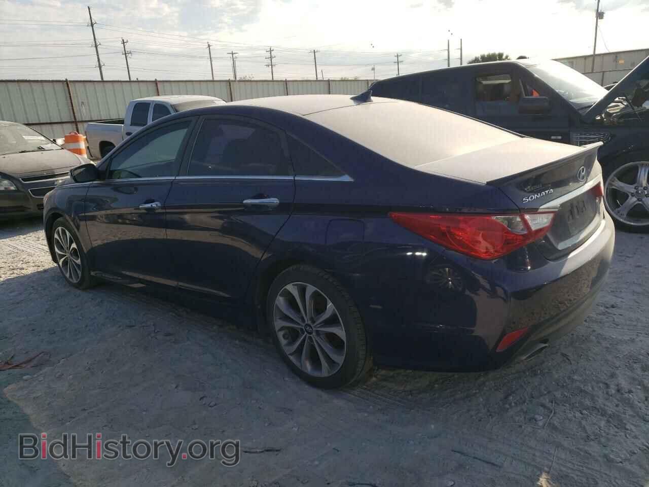 2014 HYUNDAI SONATA - VIN: 5NPEC4AC2EH852714 - Фото 2