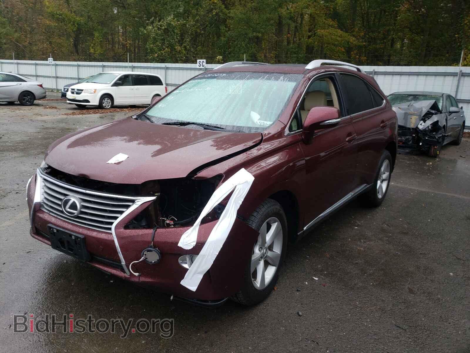2013 LEXUS RX350 - VIN: 2T2BK1BA7DC192622 - Фото 2
