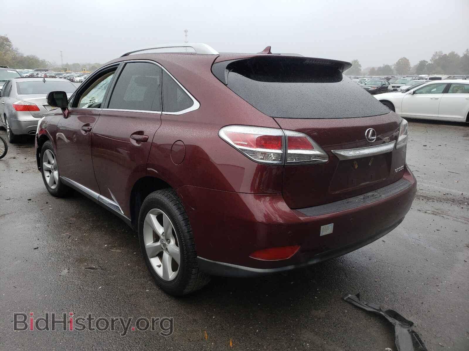 2013 LEXUS RX350 - VIN: 2T2BK1BA7DC192622 - Фото 3