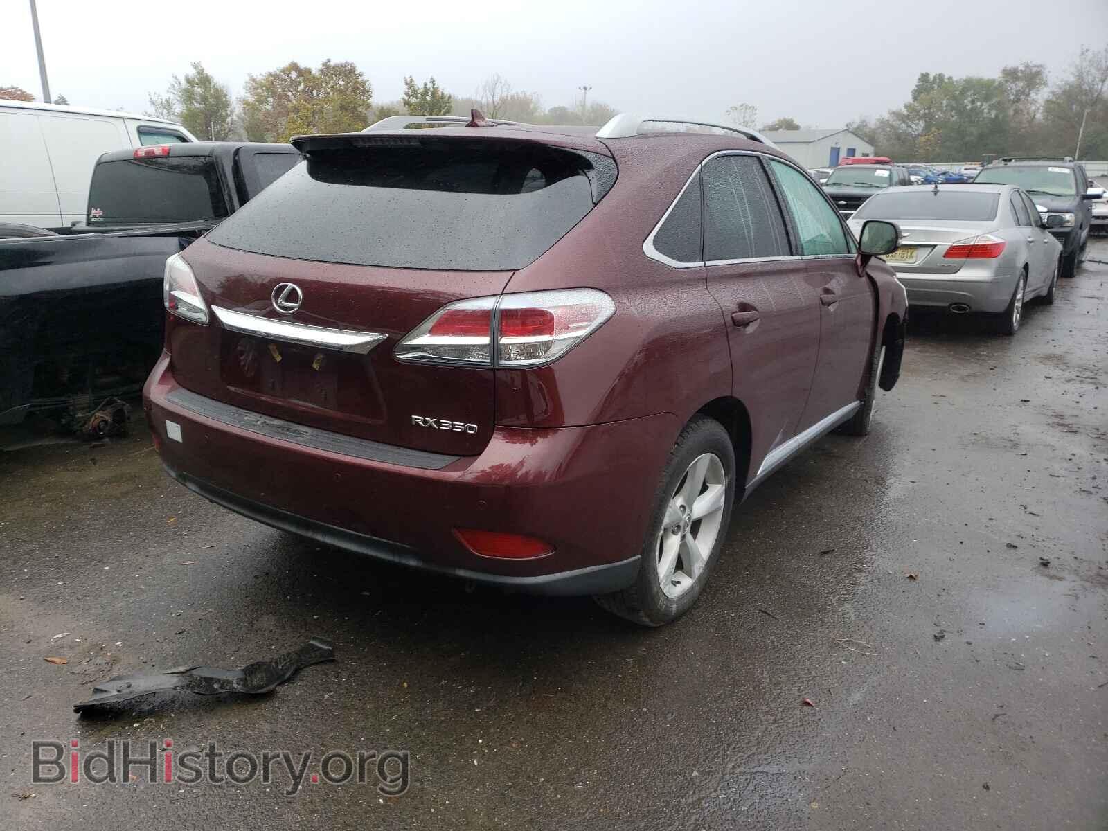 2013 LEXUS RX350 - VIN: 2T2BK1BA7DC192622 - Фото 4