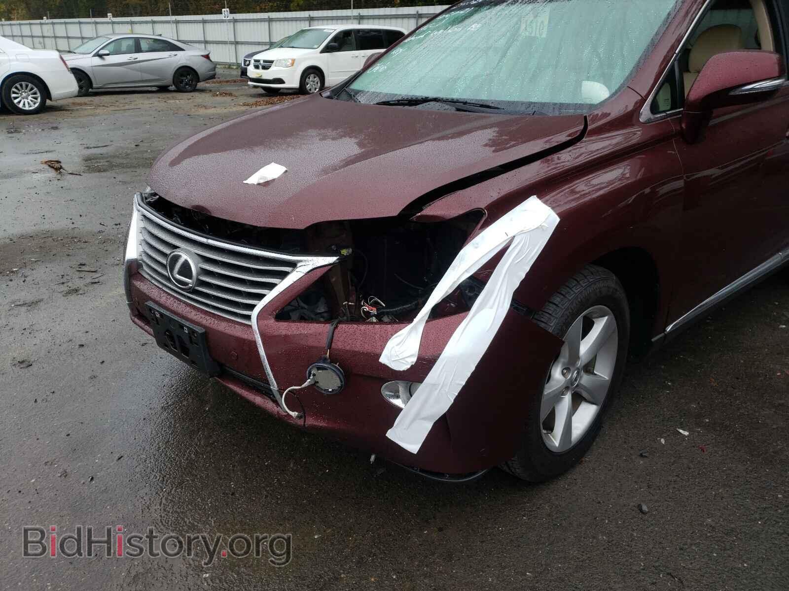 2013 LEXUS RX350 - VIN: 2T2BK1BA7DC192622 - Фото 9