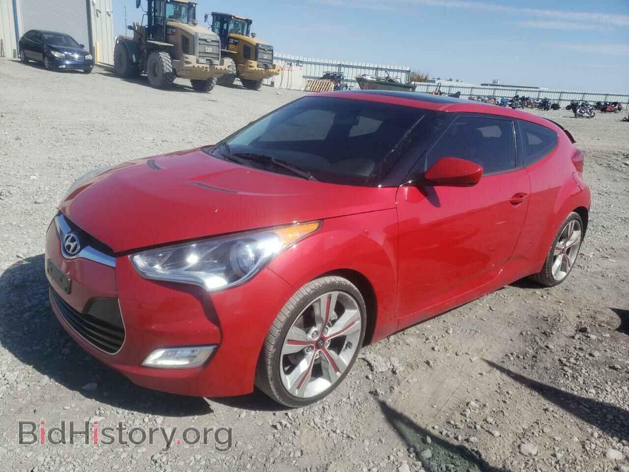 2012 HYUNDAI VELOSTER - VIN: KMHTC6AD3CU022625 - Фото 2