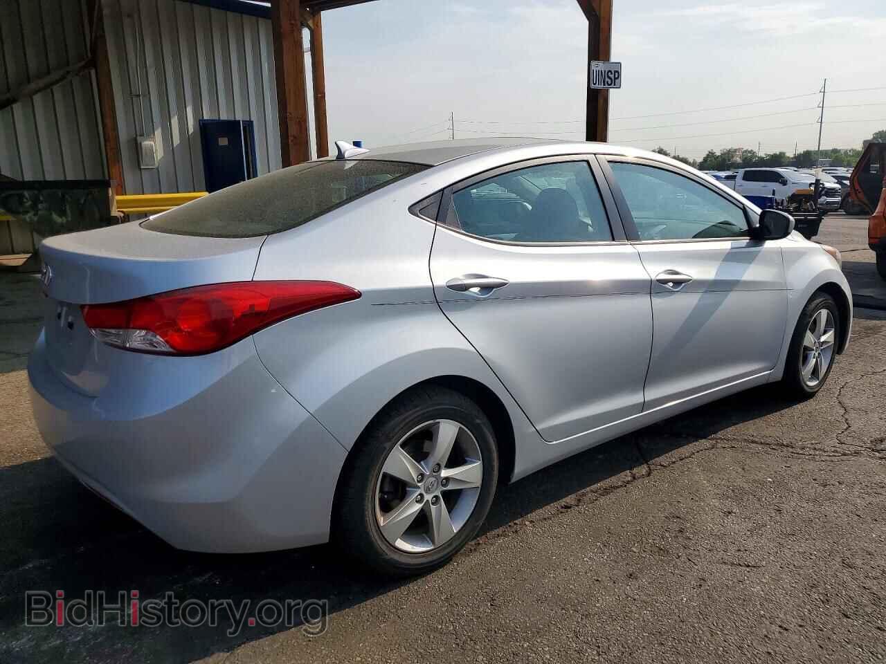 2012 HYUNDAI ELANTRA - VIN: 5NPDH4AE1CH062767 - Фото 3