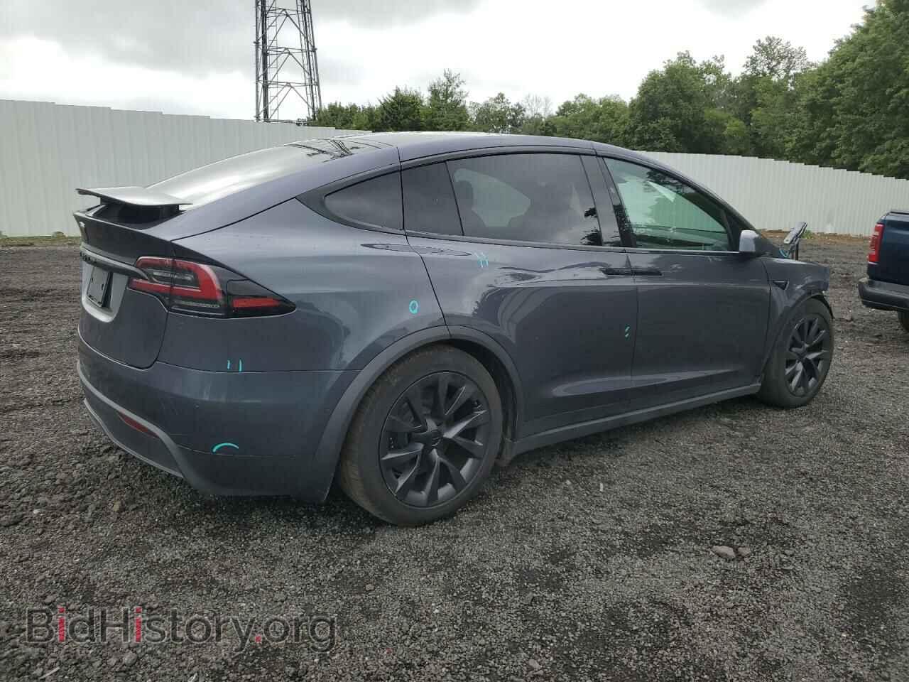 2022 TESLA MODEL X - VIN: 7SAXCAE58NF356658 - Фото 3