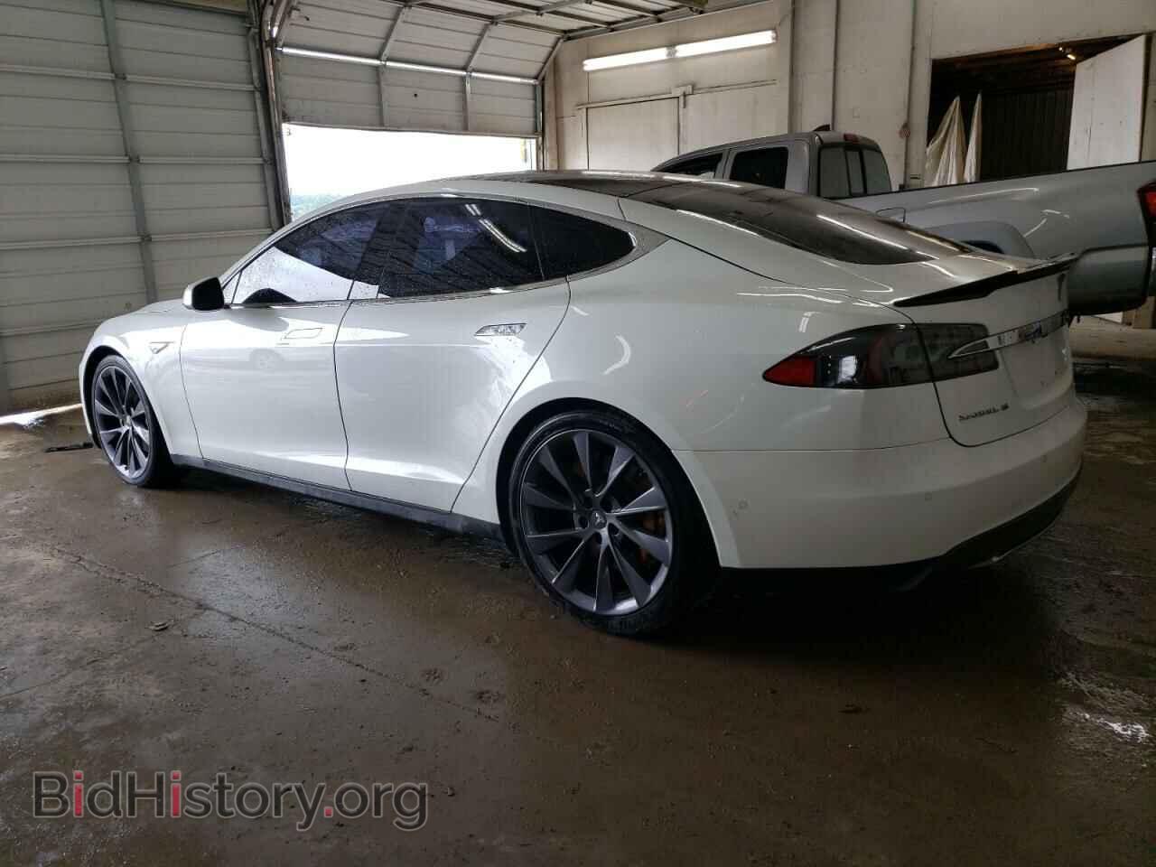 2014 TESLA MODEL S - VIN: 5YJSA1H19EFP61191 - Фото 2