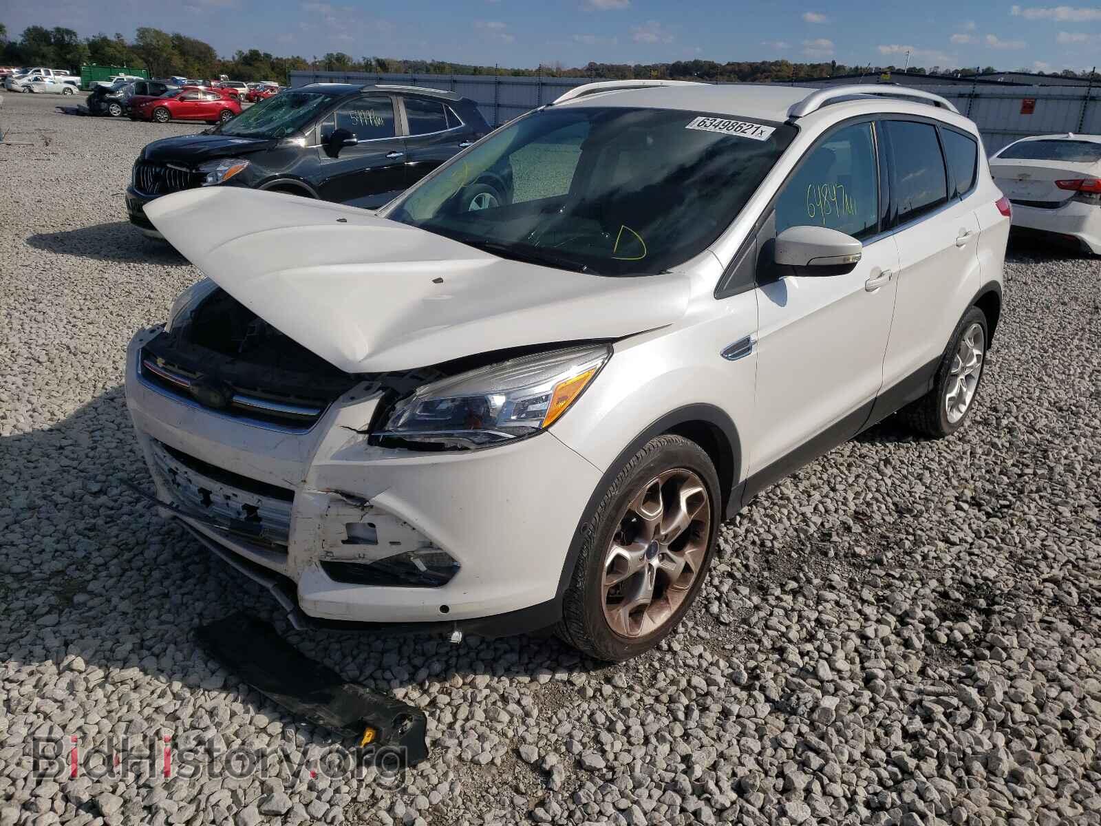2014 FORD ESCAPE - VIN: 1FMCU9J92EUD16465 - Фото 2