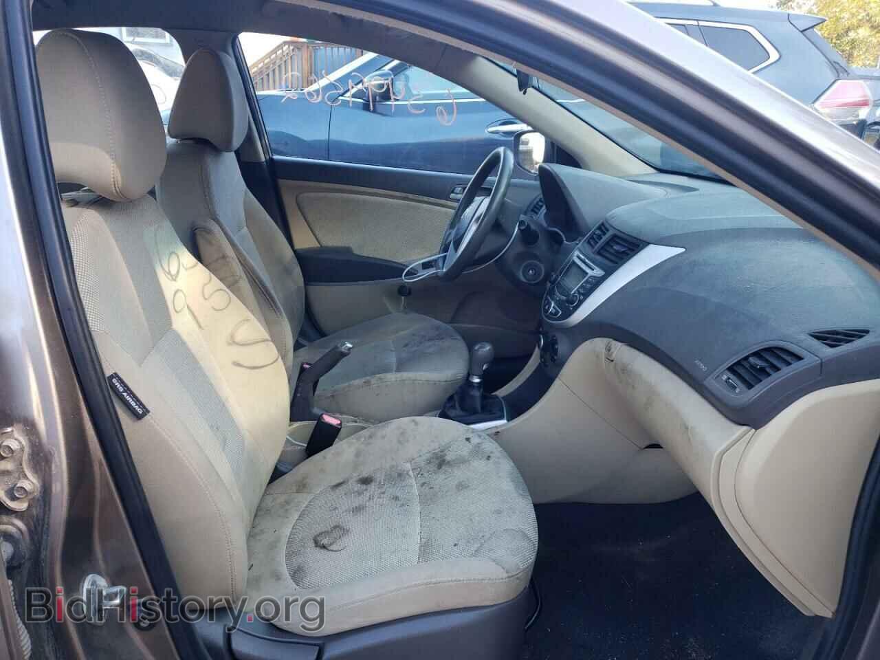 2012 HYUNDAI ACCENT - VIN: KMHCT4AE2CU216446 - Фото 5