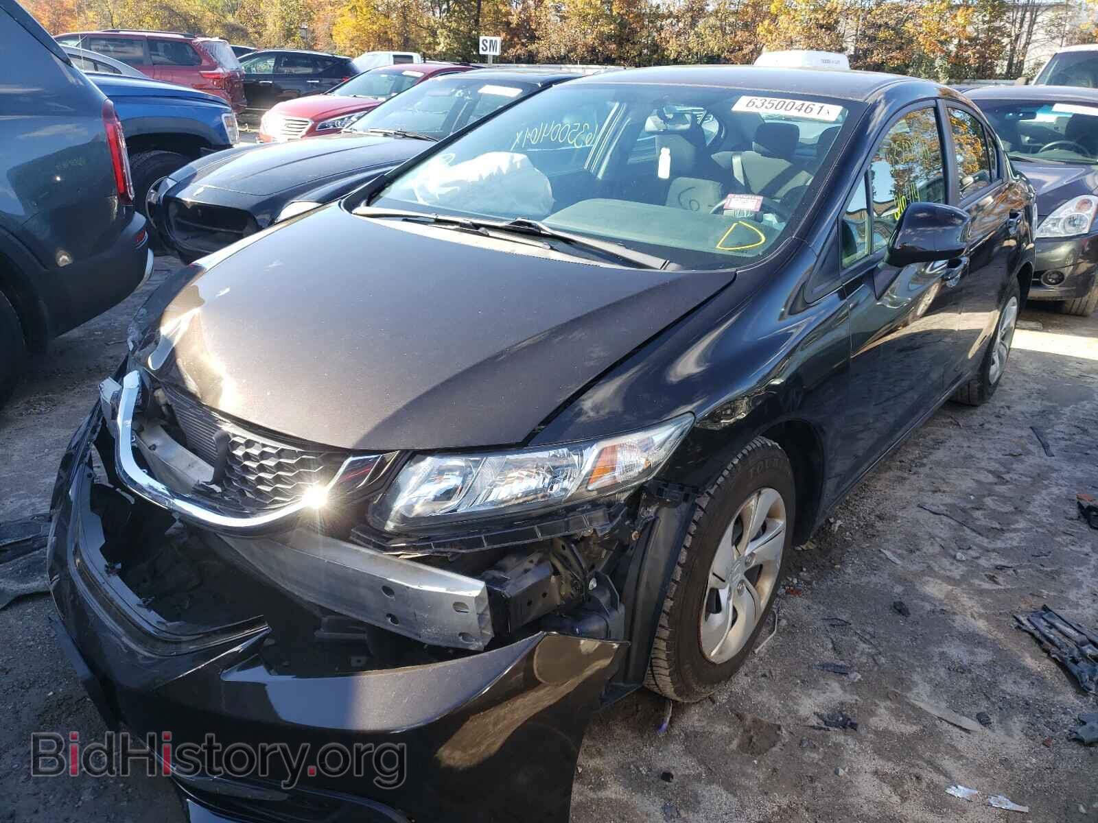 2013 HONDA CIVIC - VIN: 2HGFB2F51DH577478 - Фото 2