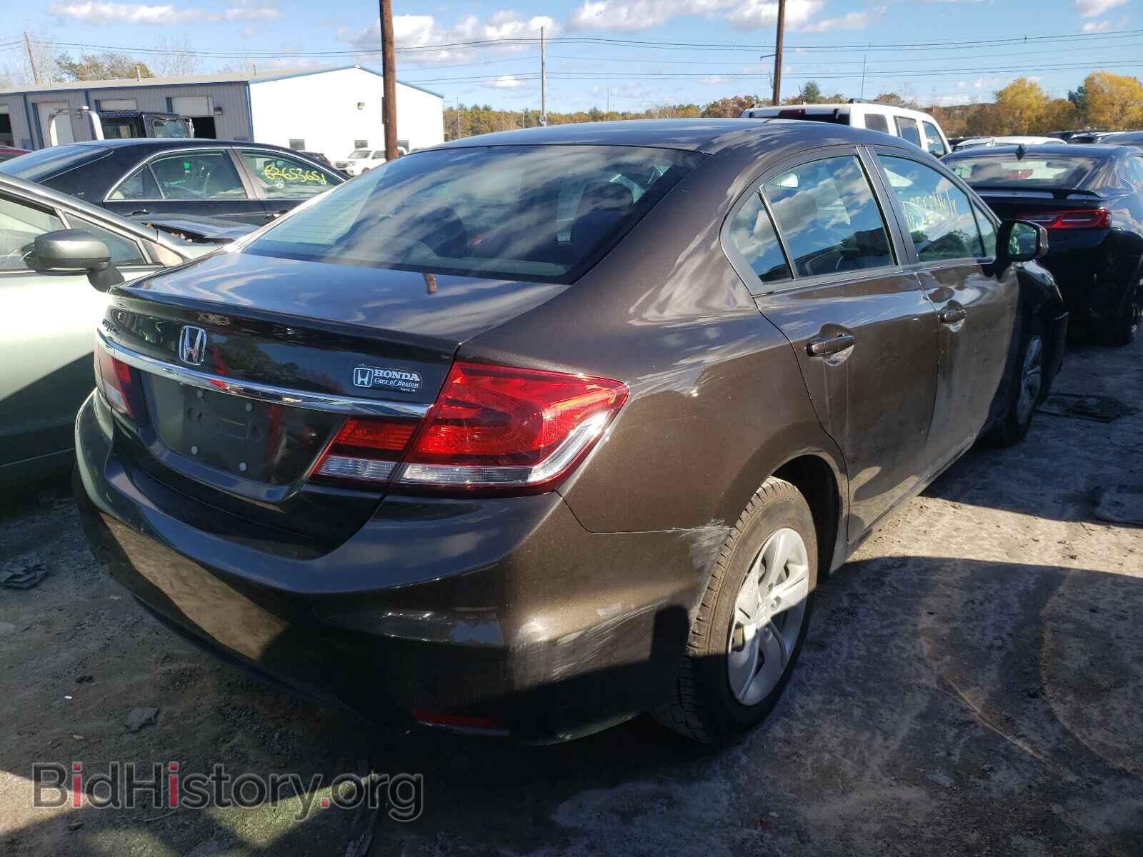 2013 HONDA CIVIC - VIN: 2HGFB2F51DH577478 - Фото 4