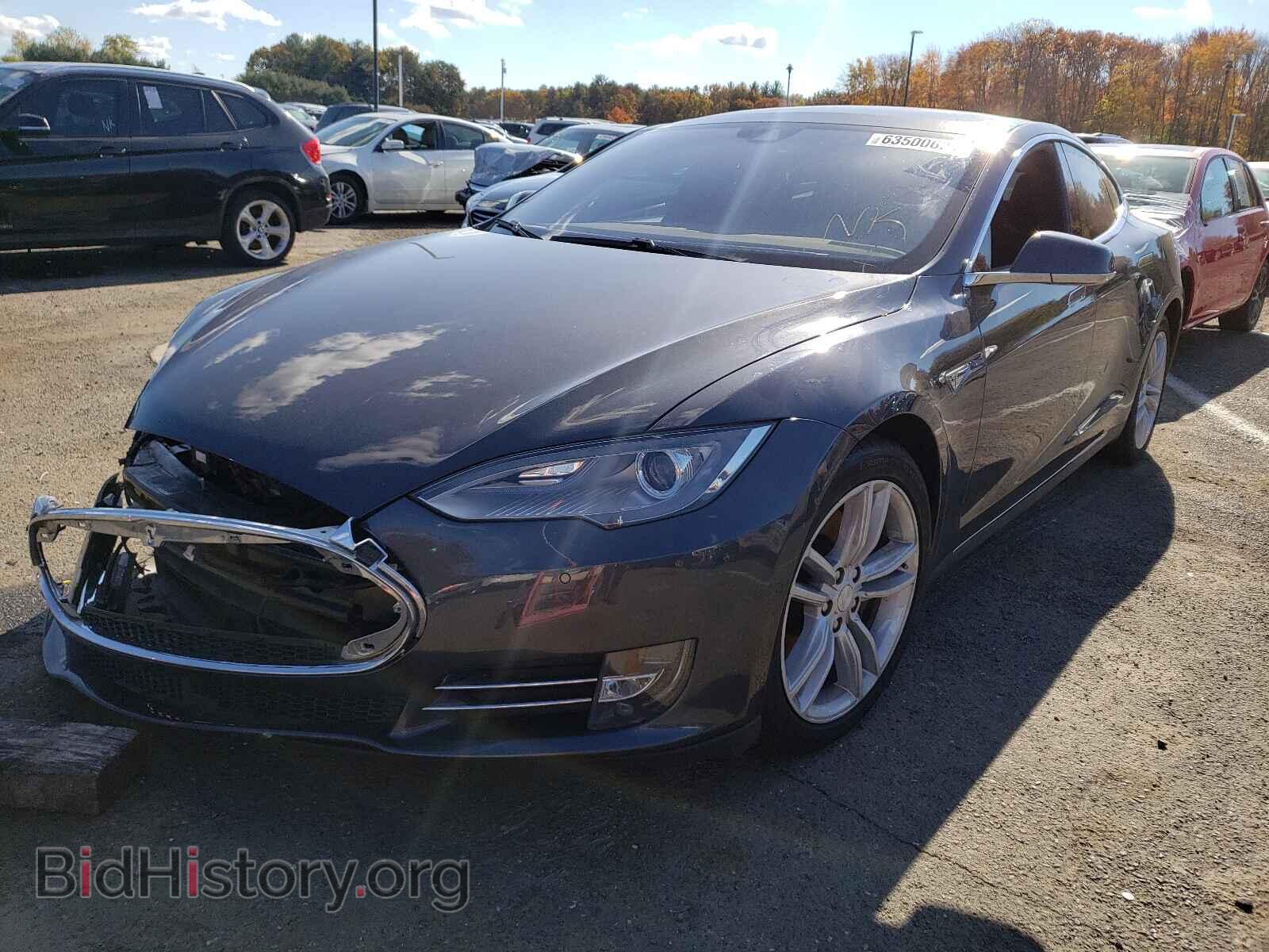 2015 TESLA MODEL S - VIN: 5YJSA1E26FF111071 - Фото 2