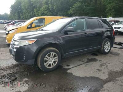 2013 Ford EDGE SE, черный — VIN 2FMDK3GC2DBA30985, Copart