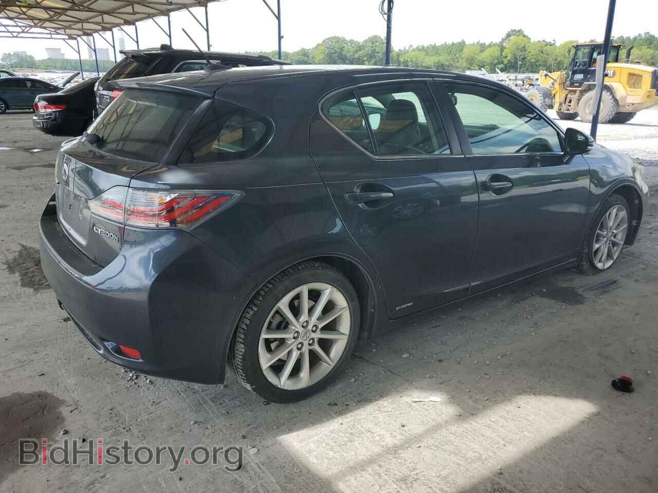 2011 LEXUS CT 200 - VIN: JTHKD5BH8B2043777 - Фото 3